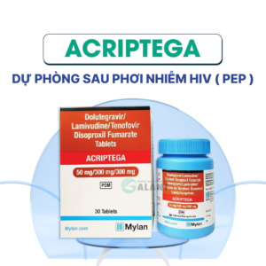 Thuốc phòng sau phơi nhiễm HIV (Khẩn cấp 72h)